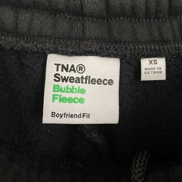 TNA Black Joggers Relaxed Fit Track Pants - Picture 3 of 3